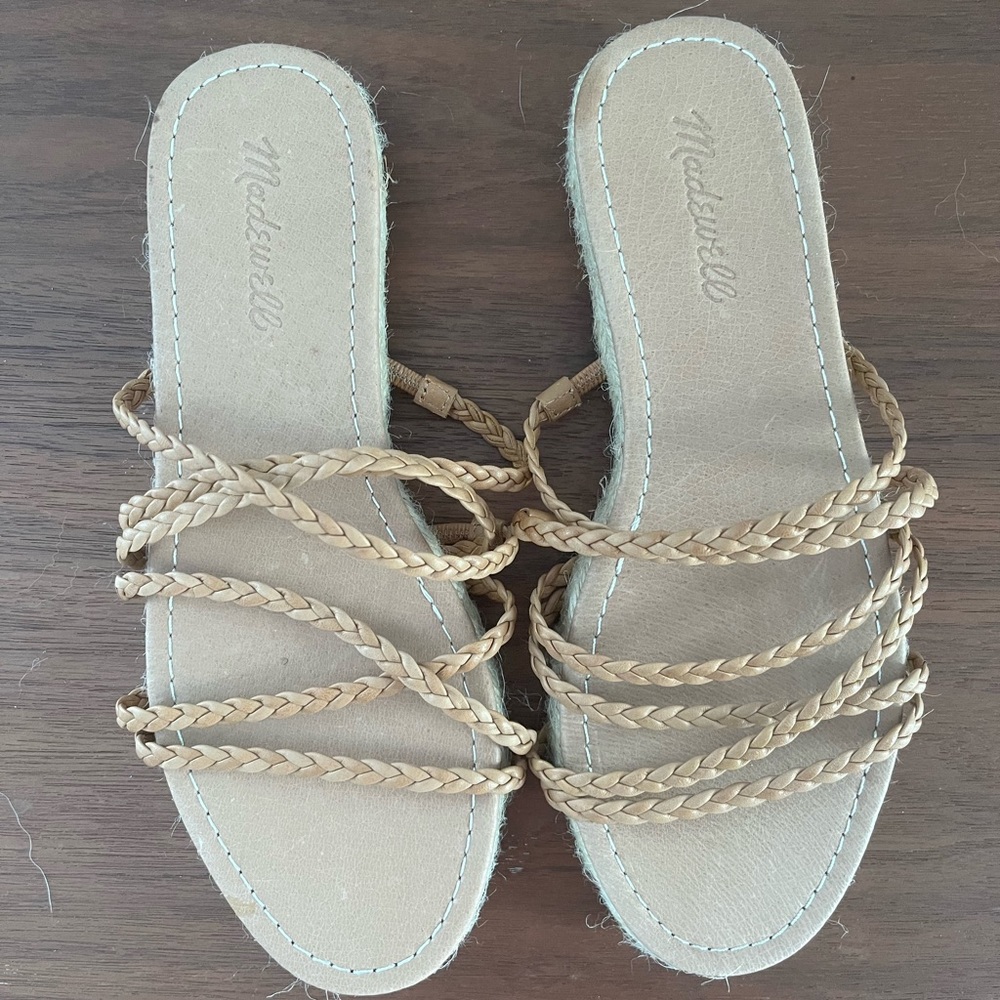 Madewell sandals NWOT